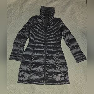 Bernardo Women's Shiny Black Puffer Coat